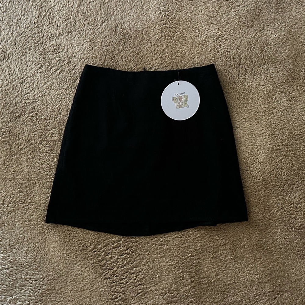 Princess Polly black mini skirt